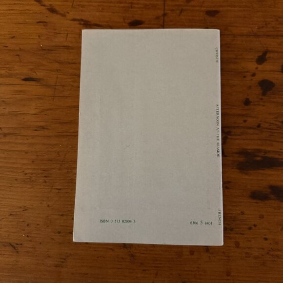 Agatha Christie Rule Of Three Afternoon At The Seaside The Patient The Rats - Picture 2 of 6